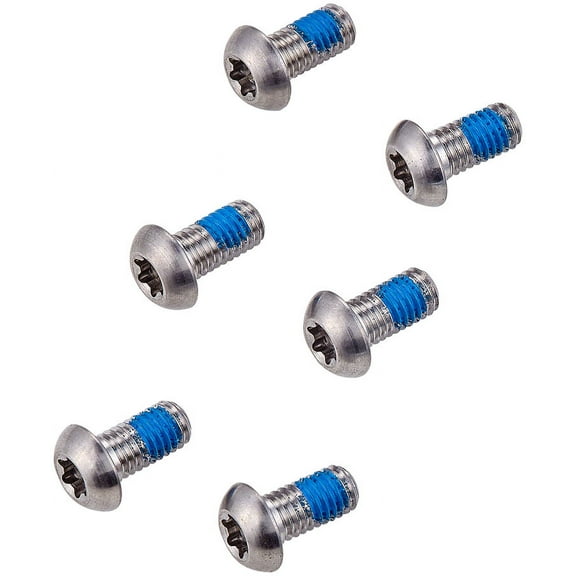 SRAM/ Avid T25 Rotor Bolt Kit, Titanium, Set of 6