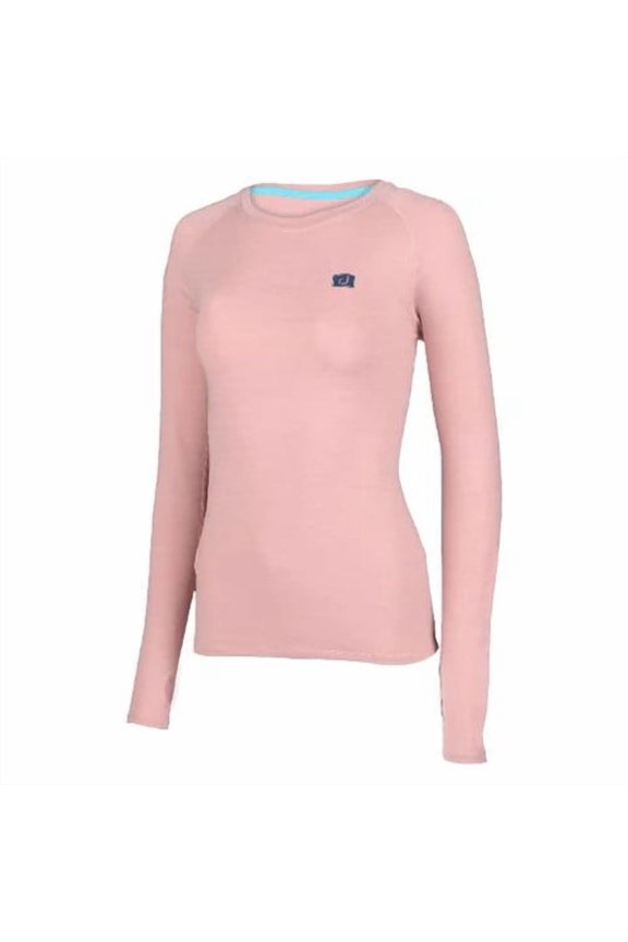 Women's Pacifico Crew - Long Sleeve - Hibiscus