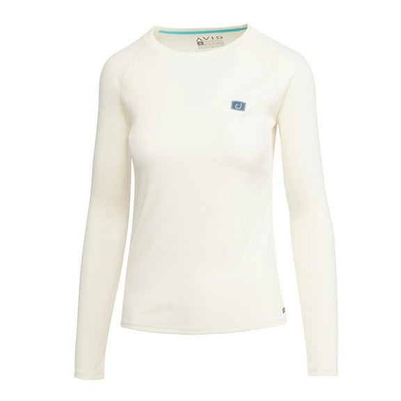 Avid Womens Core AVIDry Sleeve Bone, XLarge Long Sleeve Shirt