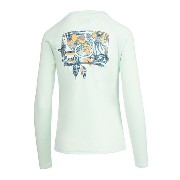 AVID Women's Islamorada AVIDry Long Sleeve Shirt Seafoam, XSmall