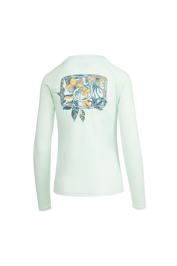 Women's Islamorada AVIDry Long Sleeve Shirt Seafoam, XSmall