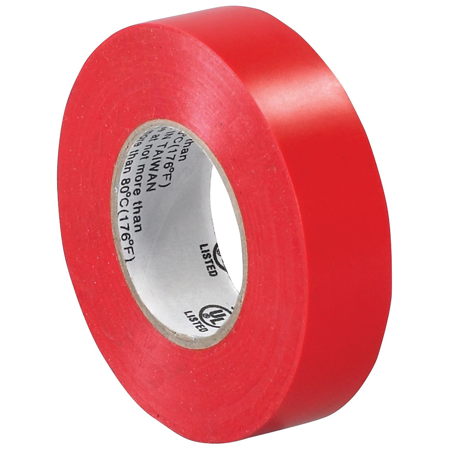 Aviditi T964618R 0.75 in. x 20 yards Red Electrical Tape - Case of 200
