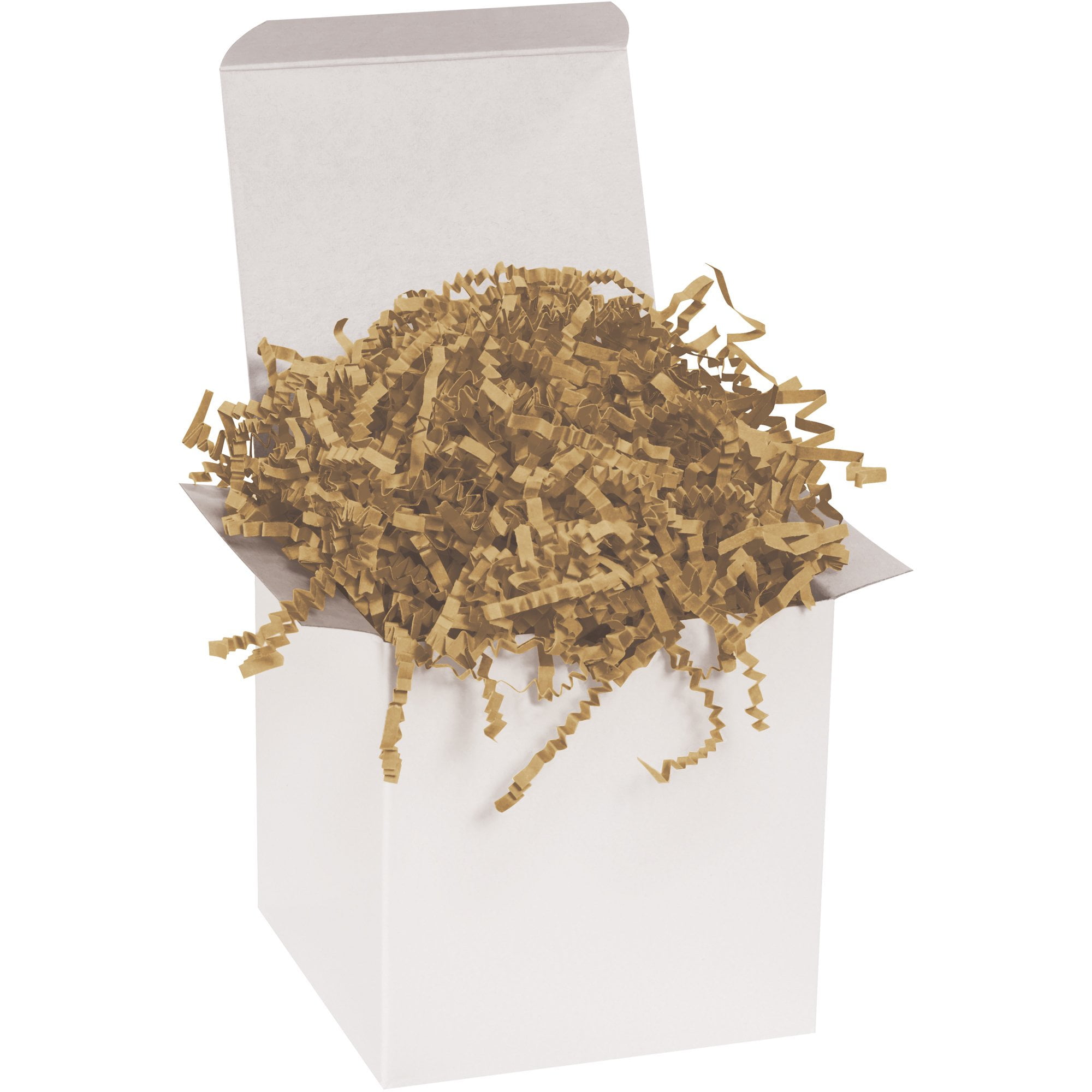 Aviditi Crinkle Cut Paper Shred Filler, Kraft,  1 Case Of 10 Lbs.  For Gift Wrapping Holidays Craft Diys Basket Filling And Decoration