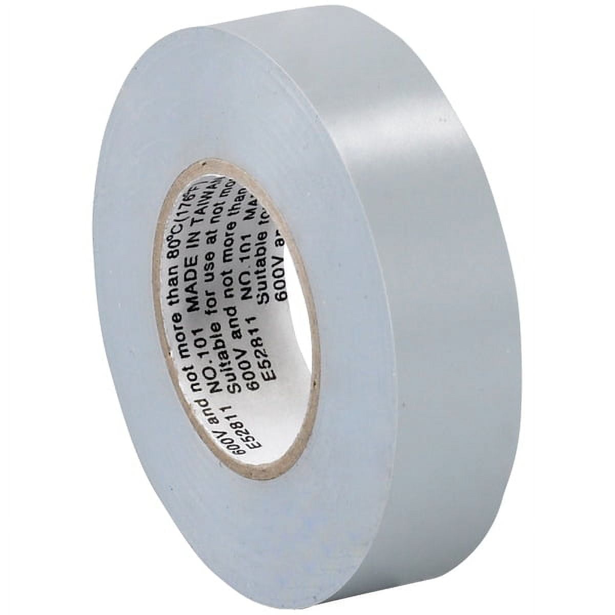 Aviditi T964618GT 0.75 in. x 20 yards Gray Electrical Tape - Case of 200