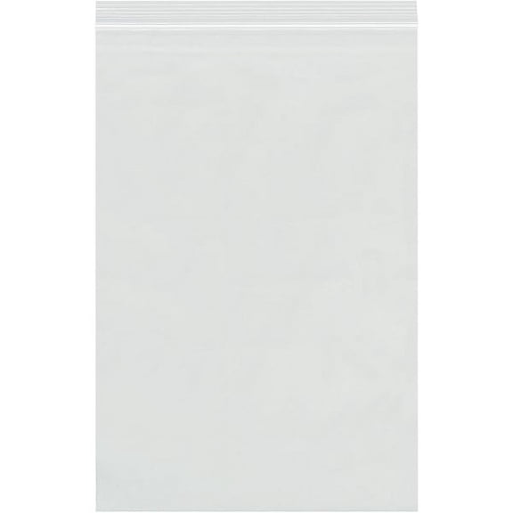 Office Depot Brand 4 Mil Reclosable Poly Bags 5" x 15", Box of 1,000