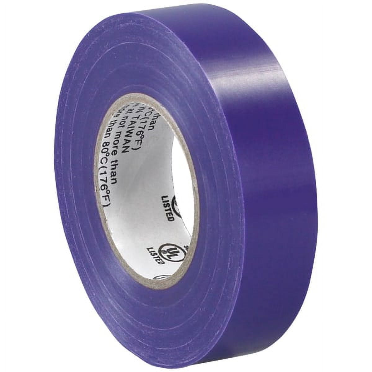 Aviditi T964618M 0.75 in. x 20 yards Purple Electrical Tape - Case of 200