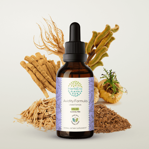 HerbEra Avidity Formula Extract, Dietary Supplement Herbal Formula, Made from Catuaba, Mucuna, Muira Puama, Ashwagandha, Korean Red Ginseng, Maca, Suma 2 oz