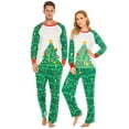 thumbnail image 1 of Avidlove Couple Christmas Pajamas Set long Sleeve Family Matching Pajamas Sets Soft Men Xmas Pjs Sleepwear Print Nightwear (Men), 1 of 6