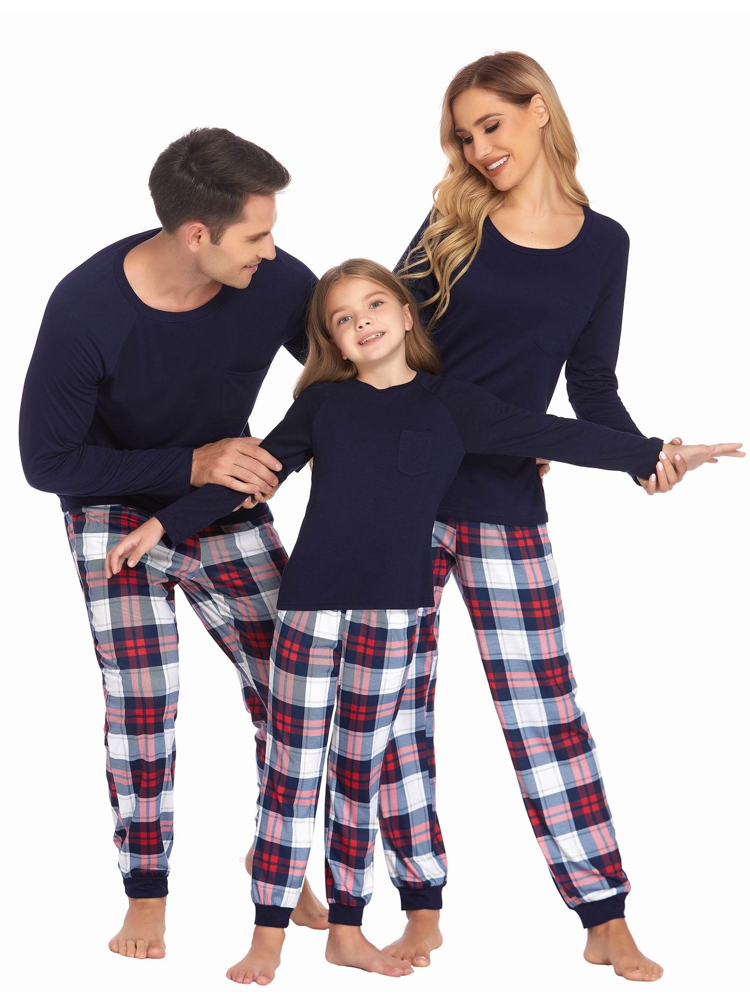 Avidlove Family Christmas Pajamas Set Matching Pjs Sleepwear Long ...