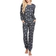 thumbnail image 1 of KISSGAL Jogger Pajama Set Long Sleeve Sleepwear Soft Pj Set Comfy Lounge Set Nightwear with Pockets, 1 of 6