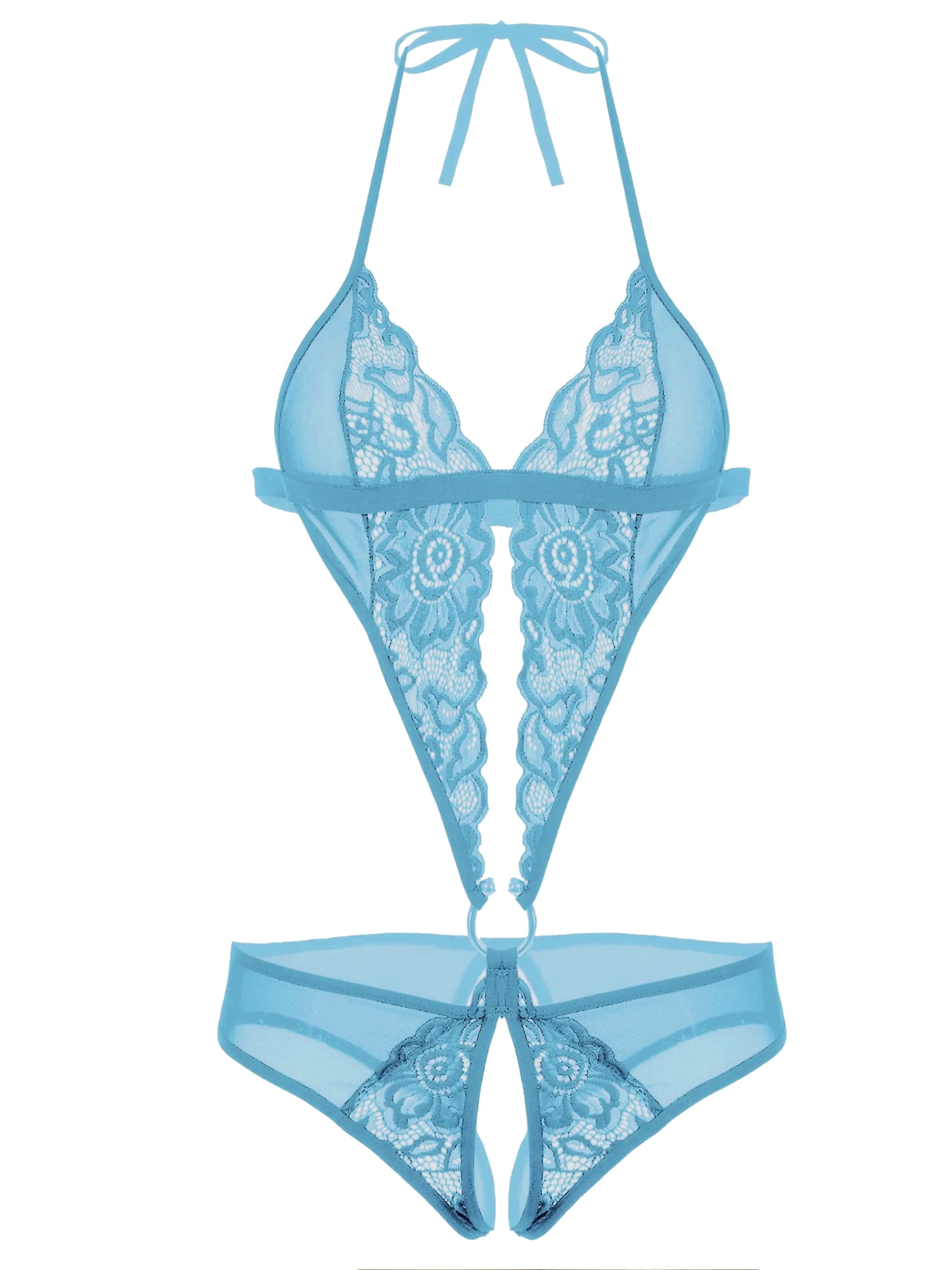 Avidlove Lingerie for Women Bodysuit One Piece Lingerie Light Blue XL - Walmart.com Avidlove Lingerie for Women Bodysuit One Piece Lingerie Light Blue XL - Walmart.com