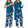 thumbnail image 1 of Avidlove Maternity Pajamas and Robe Set 3 Piece Double Layer Sleeveless Nursing Top,Pregnancy Pants with Robe Pjs Sleepwear, 1 of 8