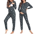 thumbnail image 1 of Avidlove Nursing Pajamas Set for Women Maternity Lounge Set Thermal Underwear Sets Fall & Winter Maternity Wear Long Sleeve Top & Pants for Pregnant, 1 of 6