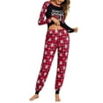 thumbnail image 1 of Avidlove Women Christms Pajama Sets Jogger Long Sleeve Print Tops and Jogger Pajama Pants Soft Pjs Sleepwear, 1 of 6
