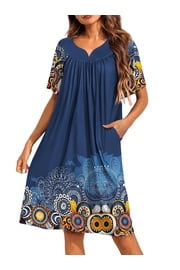 Sleeveless House Dresses for Women