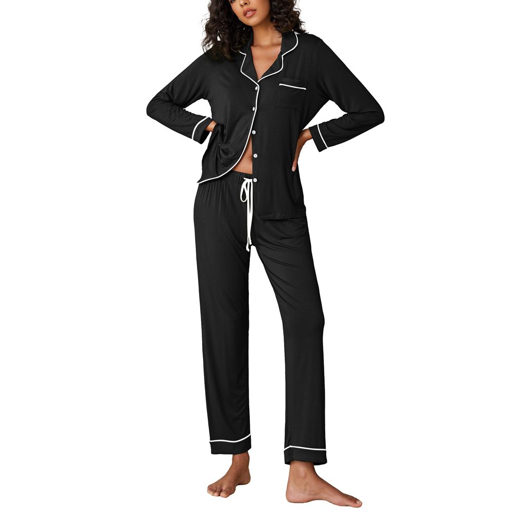 Avidlove Women's Pajama Sets Buttom Down Two Piece PJ Sets for Ladies Long Sleeve Sleepwear