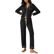 Avidlove Women's Pajama Sets Buttom Down Two Piece PJ Sets for Ladies Long Sleeve Sleepwear Nightwear Soft lounge sets S-XXL