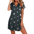 thumbnail image 1 of Avidlove Womens Nightgown Button Down Pajama Dress Sexy Ladies Sleepwear Maternity Night Shirts, 1 of 6