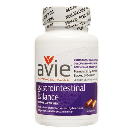 Avie Nutraceuticals Gastrointestinal Balance, 60 Ct