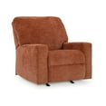 thumbnail image 1 of Avie Rocker Recliner Chair, Gentle Motion, Burnt Orange Polyester, 1 of 5