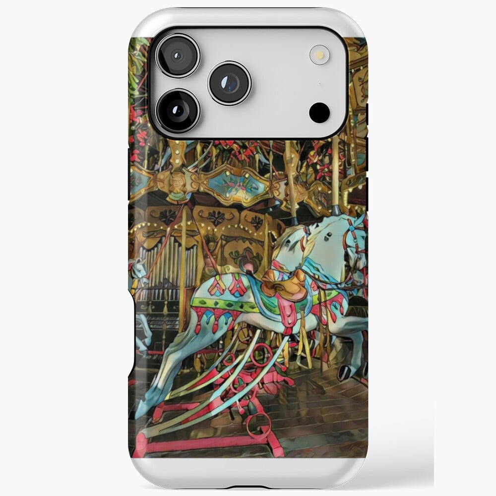 Avignon Carousel Horse iPhone Case 17 11 12 13 14 15 16 Pro Max ...