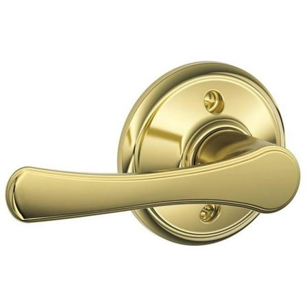 Avila Lever Non-Turning Lock, Bright Brass (F170 VLA 605)