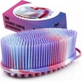 thumbnail image 1 of Avilana Silicone Bath Brush - Soft Skin Exfoliating Body Scrubber with Gentle Bristles, Hygienic and Easy to Clean, 1 of 8
