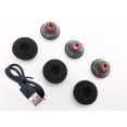 thumbnail image 1 of AvimaBasics Voyager 5200 Ear Tips and Charging Cable - 3 Pcs Premium Replacement Earbuds Eartips Eargels & Foams Set for Plantronics Voyager 5200 5220 Wireless Bluetooth Headsets, 1 of 6
