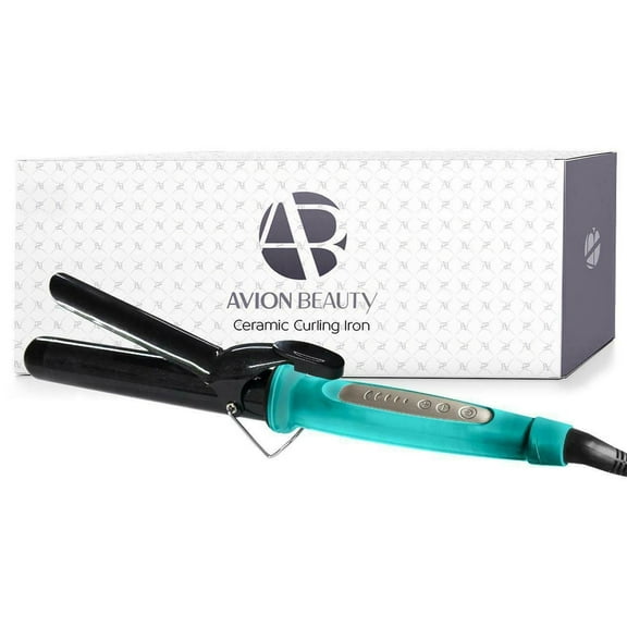 Avion Beauty 1" Ceramic Curling Iron-Mint Green