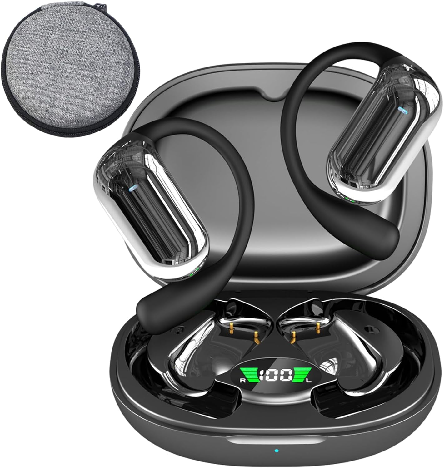 Aviorra Ai Translator Earbuds, Verbabuds Ai Translator Earbuds, Real-Time Multi-Language Translation, 144 Languages Supported, Wireless Bluetooth 5.4 Smart Earbuds for Communication Anywhere