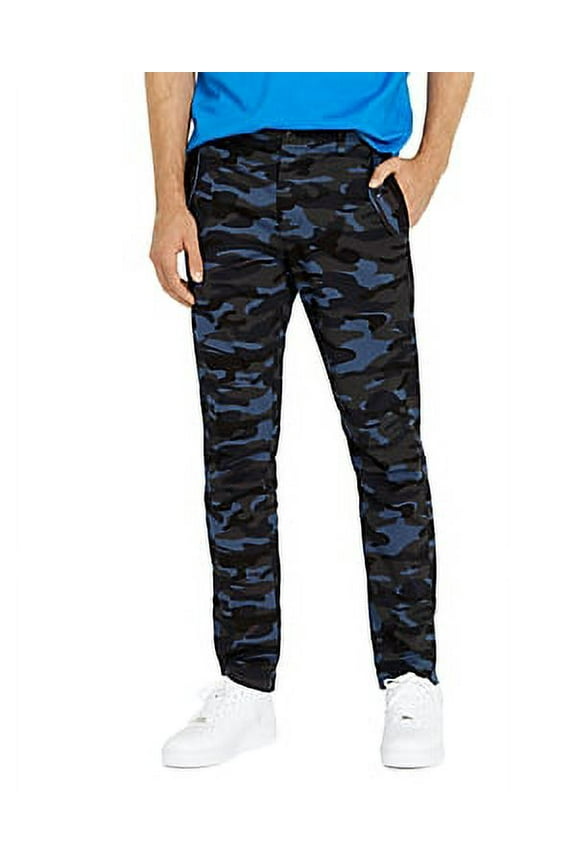 NAVY CAMO Top Gun Cargo Pants, US 32