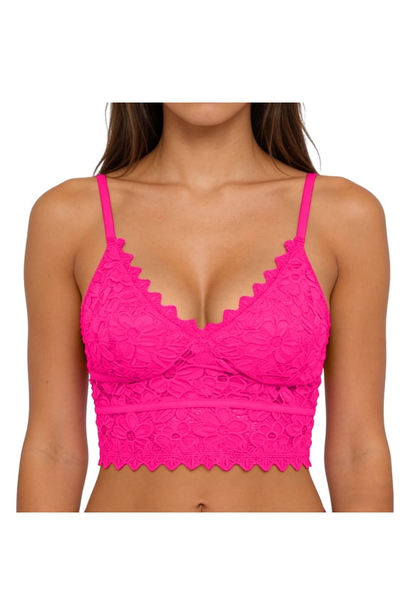 Enchanting Lace Ribbon Backless Bra for Women, Comfortable Polyester Top, Perfect for Sleep and Casual Wear