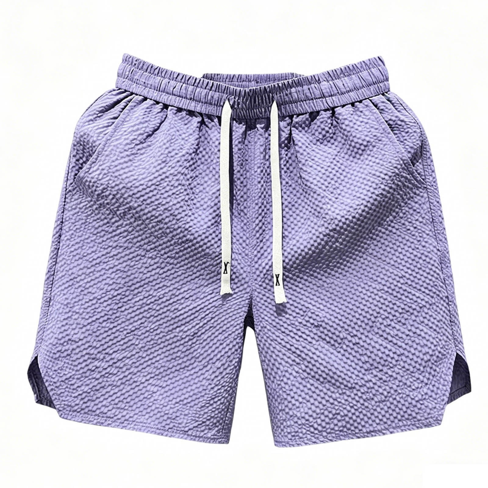 Avirosel Men's Summer Casual Lightweight Polyamide Loose Fit Solid ...