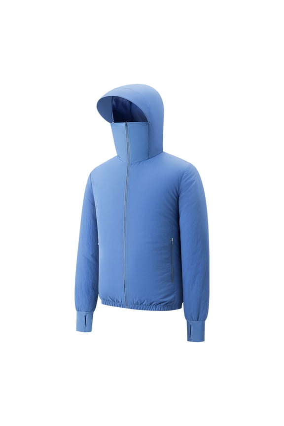 Unisex Lightweight Cooling Fan Jacket with Adjustable Ventilation for Outdoor Work, Casual Wear, and Heatstroke Prevention