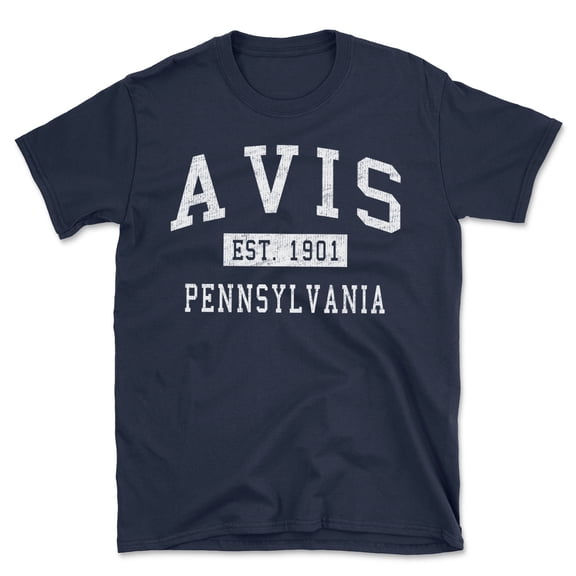 Avis Pennsylvania Classic Established Men's Cotton T-Shirt