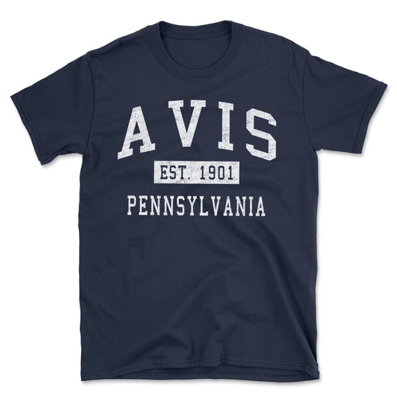 Avis Pennsylvania Classic Established Men's Cotton T-Shirt