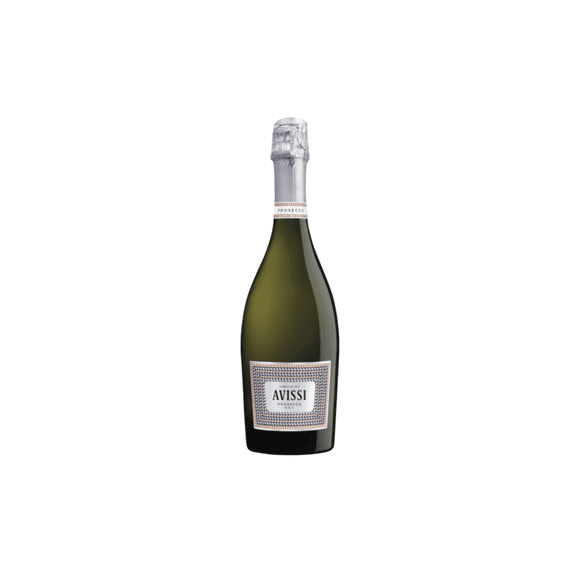 Avissi Dry Sparkling Wines Prosecco, 750 ml Glass Bottle Veneto region 11% ABV