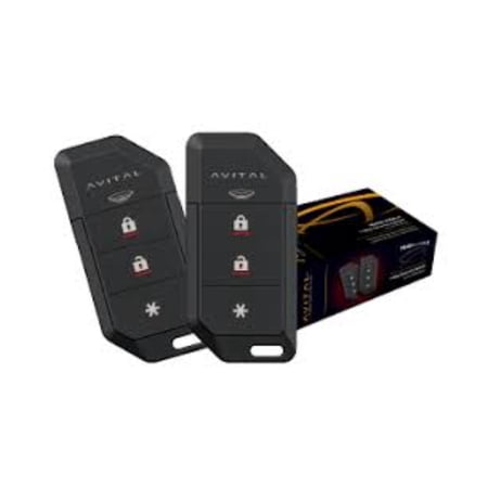 Avital 1 Way Security System Black DEI3100LX
