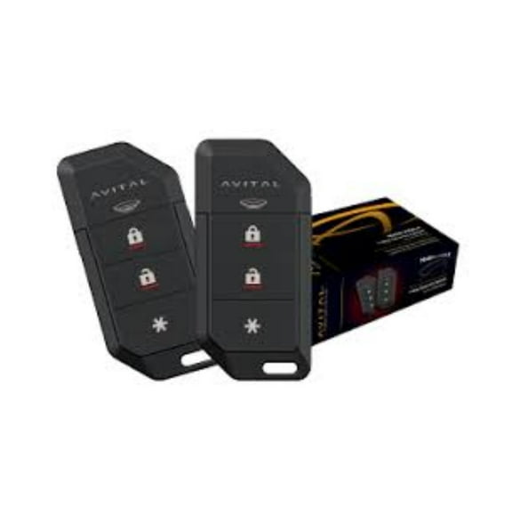 Avital 1 Way Security System Black DEI3100LX