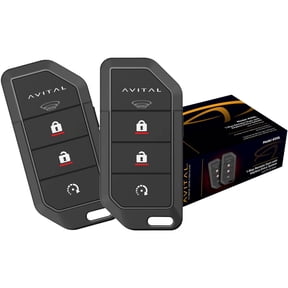 Avital 4109L 1-Way Remote Start System with Car Alarm