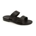 thumbnail image 1 of Aviv - Leather Double Strap Sandal - Mens Sandals, 1 of 9