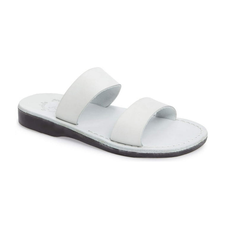 Jerusalem Sandals Men\'s Aviv Leather Double Strap Sandal Amazon.com | Aviv - Leather Double Strap Sandal - Mens  main image 4