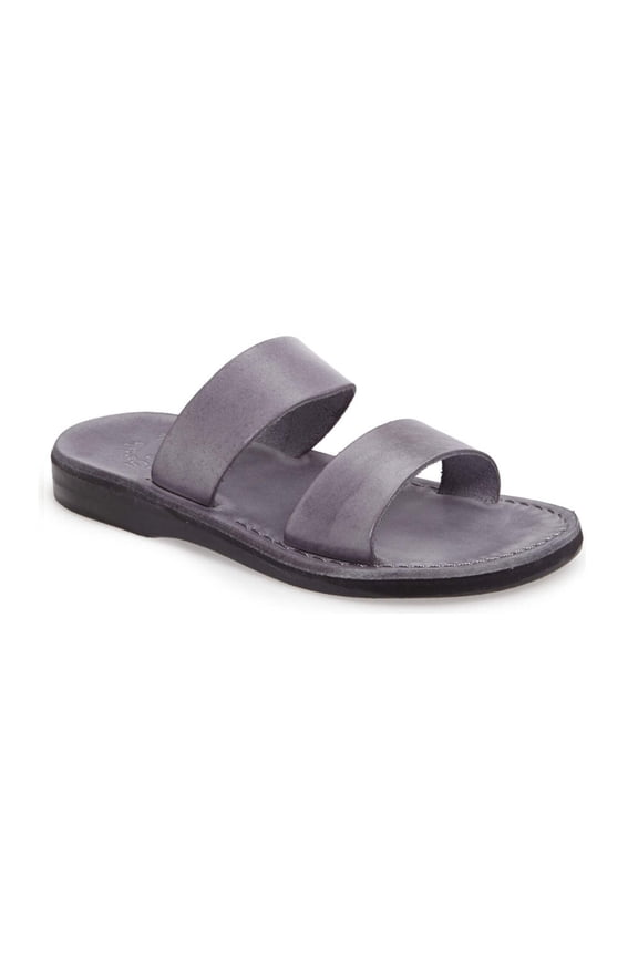Aviv - Leather Wide Strap Sandal - Womens Sandals