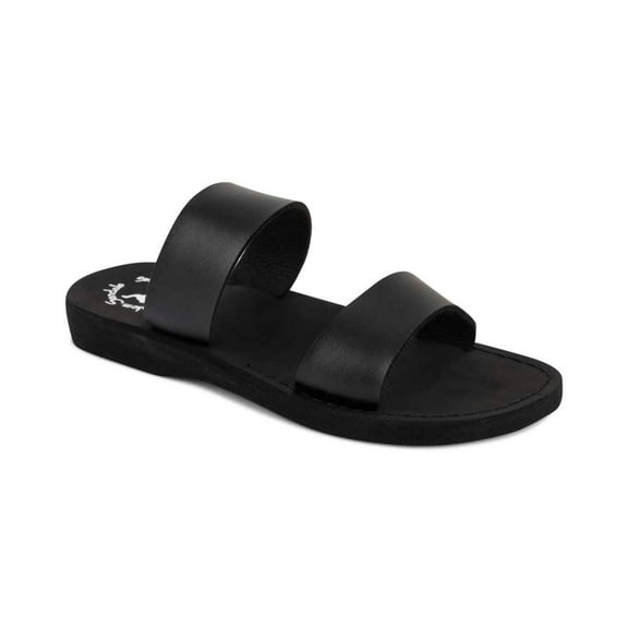 Aviv Vegan - Leather Alternative Sandal | Black