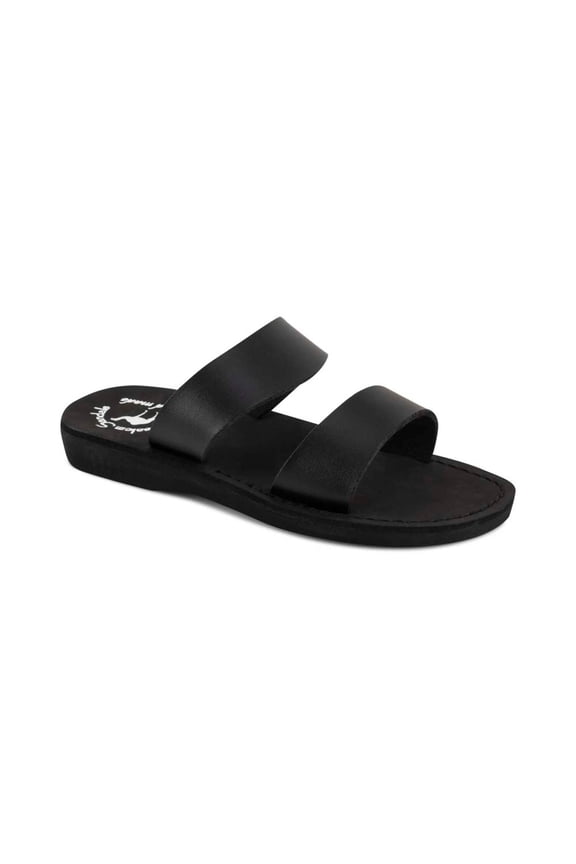 Aviv Vegan - Leather Alternative Sandal | Black