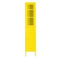 thumbnail image 1 of Aviva 71-inch Yellow Two Door Metal Cabinet, 1 of 3