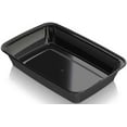 thumbnail image 1 of Aviva Plastics Polypropylene Black Rectangular Container, 48 Ounce -- 200 per case., 1 of 1