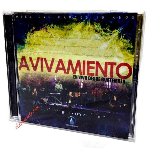 Avivamiento De Miel San Marcos En Vivo Desde Guatemala Cd Doble Musica Cristiana