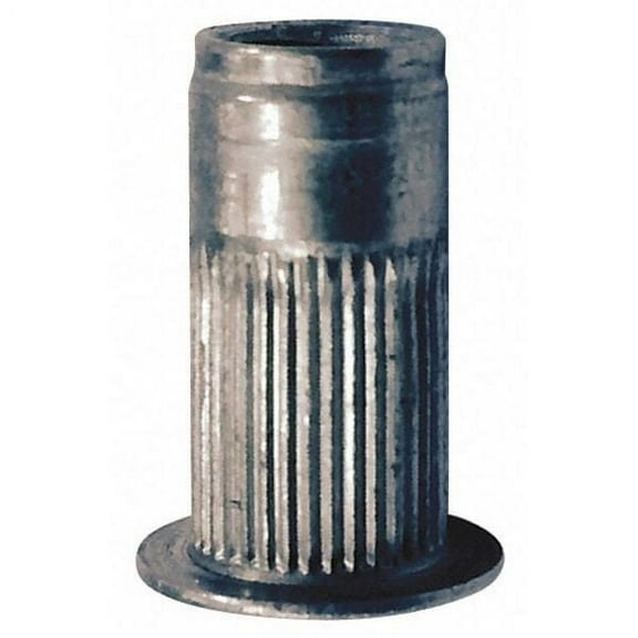 Avk Rivet Nut,#10-24,Aluminum,1/2 in L,PK25 ALA1-1024-130