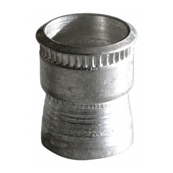 Nut Insert, 1/4"-20 Thrd Sz, 33/64 in L, Sleeve, Stainless Steel, Plain, 10 PK ATC9T-420